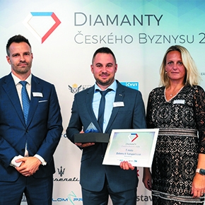 Získali jsme 1. místo v žebříčku Diamanty Českého byznysu
